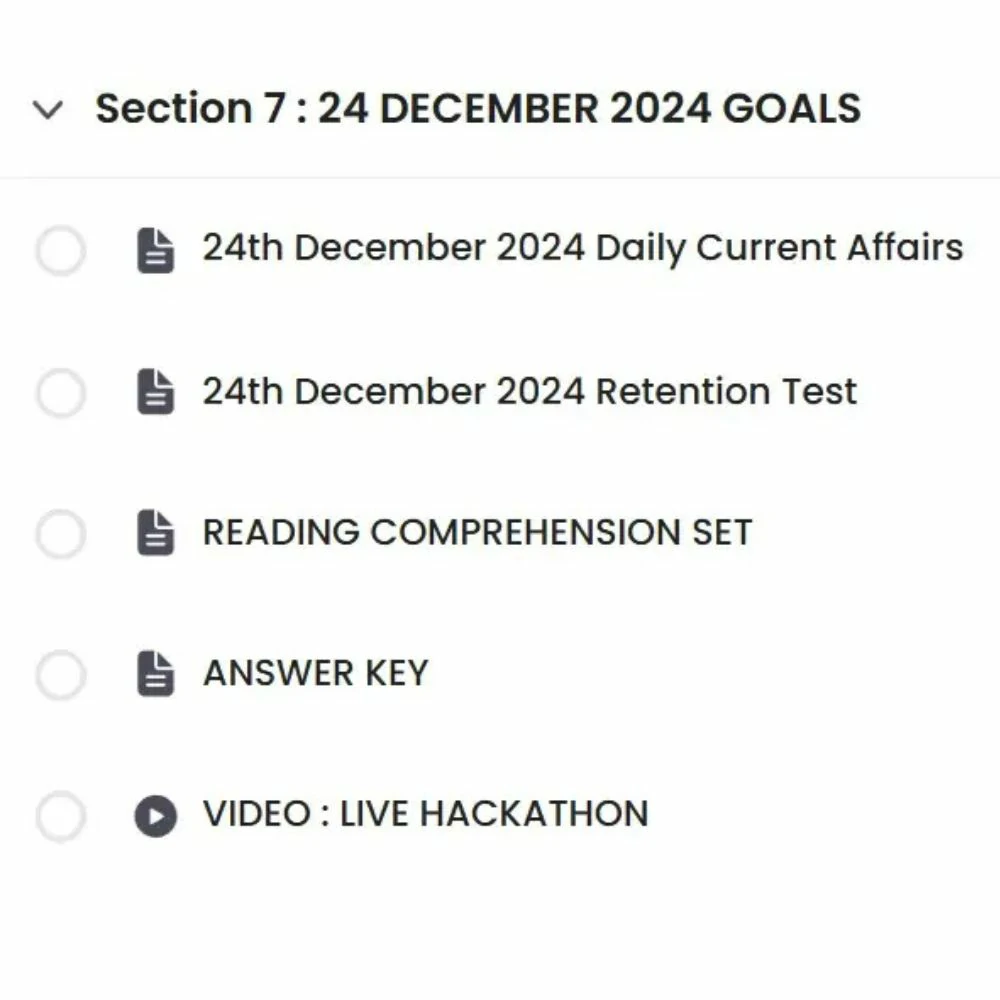 2. Daily Scheduled Goals