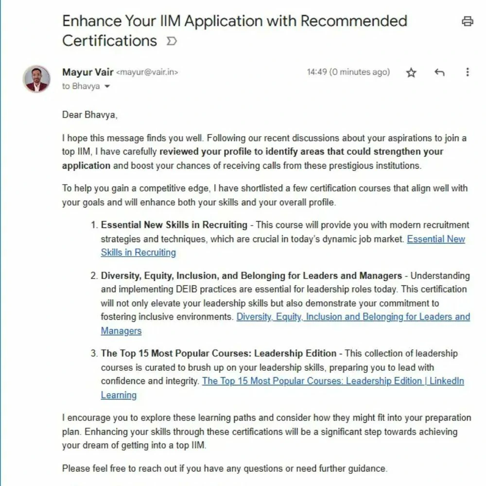 2. Certification Completion